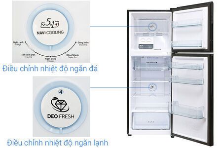 Tủ lạnh Aqua Inveter 235 lít AQR-IG248EN (GB)
