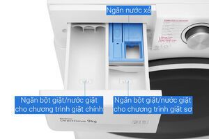 Máy giặt LG Inverter 9 kg FV1409S4W