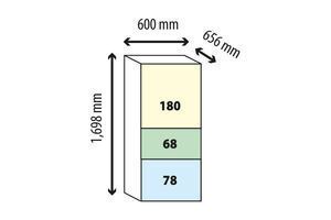Tủ lạnh Mitsubishi Electric 326 lít MR-CX41EJ-PS-V