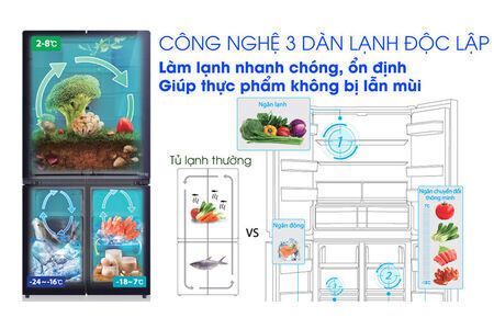 Tủ lạnh Toshiba Inverter 622 lít GR-RF690WE-PGV(24)