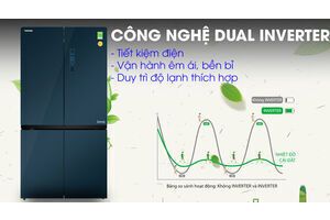 Tủ lạnh Toshiba Inverter 622 lít GR-RF690WE-PGV(24)