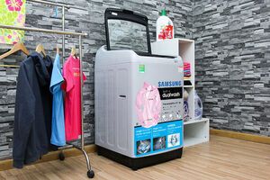 Máy giặt Samsung 9 kg WA90J5710SG/SV