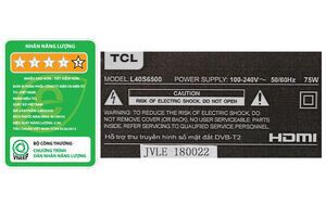 Android Tivi TCL 40 inch 40S6500