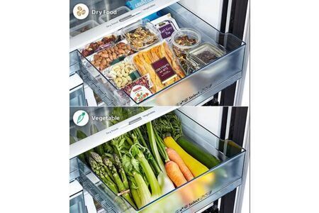 Tủ lạnh Hitachi Inverter 569 Lít 4 cửa WB640VGV0(GBK)