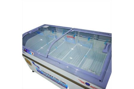Tủ Đông Nắp Kính Cong Alaska SC-601B 600 Lít
