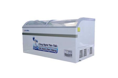 Tủ Đông Nắp Kính Cong Alaska SC-601B 600 Lít