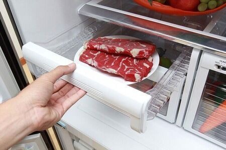 Tủ lạnh 4 cánh Mitsubishi MR-L78EN-GBK Inverter - 635L