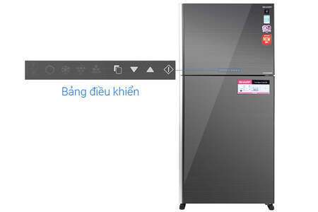 Tủ lạnh Sharp Inverter 560 lít SJ-XP620PG-SL