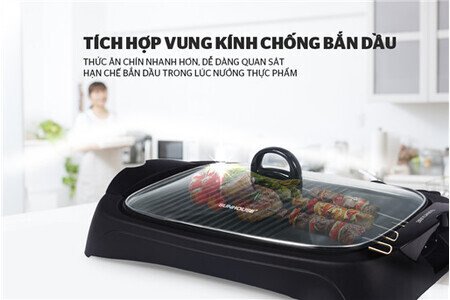 BẾP NƯỚNG ĐIỆN SUNHOUSE SHD4602