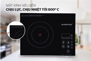 BẾP HỒNG NGOẠI CẢM ỨNG SUNHOUSE SHD6017