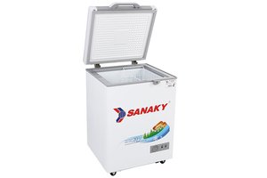 Tủ đông Sanaky 100 lít VH-1599HYK kính cường lực