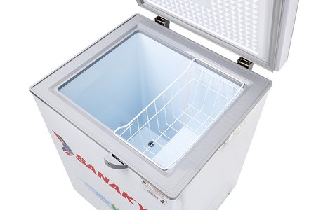 Tủ đông Sanaky 100 lít VH-1599HYK kính cường lực