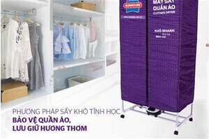 MÁY SẤY QUẦN ÁO SUNHOUSE SHD2707