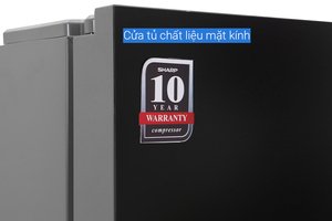 Tủ lạnh Sharp Inverter 401 lít SJ-FXP480VG-BK