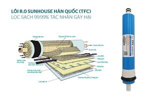 Máy lọc nước R.O 9 lõi SUNHOUSE SHA8838K