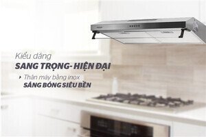 MÁY HÚT MÙI VỎ INOX SUNHOUSE SHB6118I