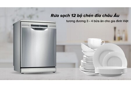 Máy rửa chén độc lập Bosch SMS4IVI01P