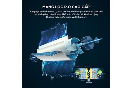 MÁY LỌC NƯỚC R.O iSAQUA NÓNG LẠNH 10 CẤP ASZ-1021NL