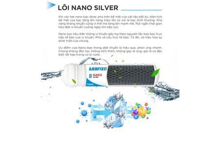 MÁY LỌC NƯỚC R.O iSAQUA NÓNG LẠNH 10 CẤP ASZ-1021NL