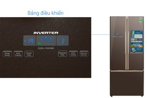 Tủ lạnh Hitachi Inverter 429 lít R-WB545PGV2 GBW