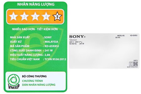Android Tivi Sony 4K 65 inch KD-65X85J