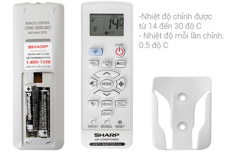 Máy lạnh Sharp Inverter 1 HP AH-XP10YMW