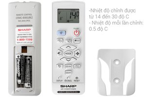 Máy lạnh Sharp Inverter 1 HP AH-XP10YMW