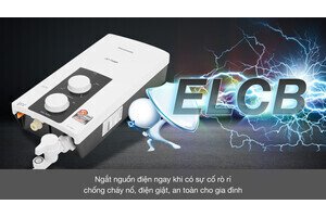 Máy nước nóng trực tiếp Panasonic 4500W DH-4RP1VW ( có bơm )