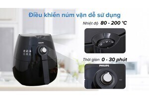 Nồi chiên không dầu Philips HD9220/20 2.4 lít