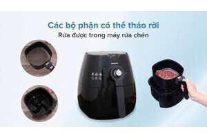 Nồi chiên không dầu Philips HD9220/20 2.4 lít