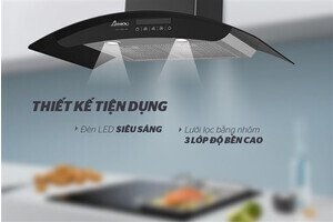 MÁY HÚT MÙI KÍNH CONG APEX APB6681-90C