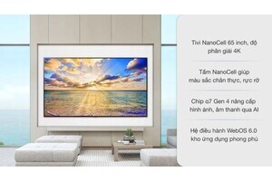 Smart Tivi NanoCell LG 4K 65 inch 65NANO86TPA