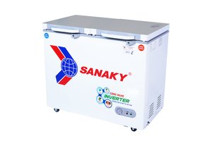 Tủ Đông mặt kính cường lực Sanaky 280 Lít VH-2899W4K