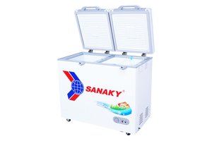 Tủ Đông mặt kính cường lực Sanaky 280 Lít VH-2899A2KD