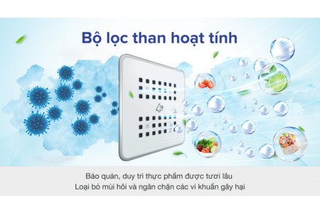 Tủ lạnh Samsung Inverter 276 lít RB27N4170BU/SV ngăn đá dưới