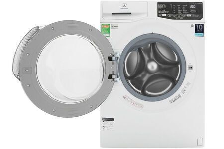 Máy giặt 9 Kg Electrolux EWF9025BQWA Inverter màu trắng