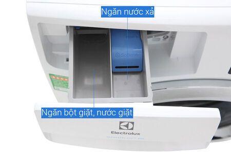Máy giặt 9 Kg Electrolux EWF9025BQWA Inverter màu trắng