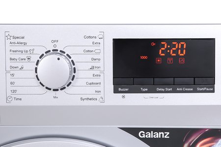 Máy sấy thông hơi Galanz 7 Kg DV-70T5C(S) - màu bạc