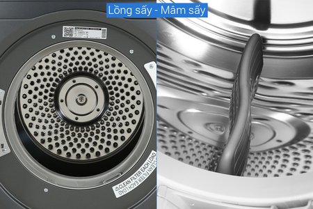 Máy sấy thông hơi Electrolux 8.5 kg EDV854N3SB