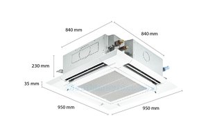 Máy lạnh âm trần Reetech RGT18/RC18 (2.0Hp)