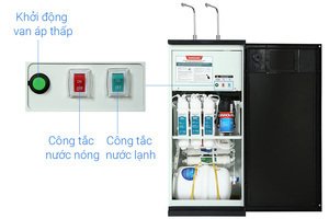 Máy lọc nước RO nóng nguội lạnh Sunhouse SHA76215CK 9 lõi