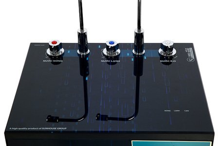 Máy lọc nước RO nóng nguội lạnh Sunhouse SHA76215CK 9 lõi