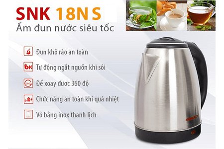 Bình đun siêu tốc Sanaky SNK-18NS