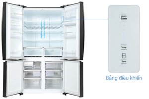 Tủ lạnh Electrolux Inverter 541 lít EQE6000A-B