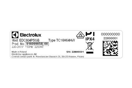 Máy sấy ngưng tụ Electrolux 8 kg EDC804P5WB