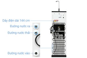 Máy lọc nước RO nóng nguội lạnh Sunhouse SHA76214CK-S 9 lõi