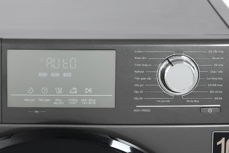 Máy sấy bơm nhiệt Aqua 9 kg AQH-H900G.PS