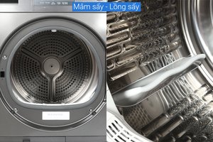 Máy sấy bơm nhiệt Aqua 9 kg AQH-H900G.PS