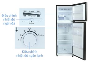 Tủ lạnh Samsung Inverter 322 Lít RT32K503JB1/SV