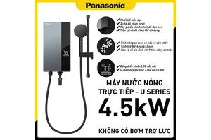 Máy nước nóng trực tiếp Panasonic 4.5kW DH-4UD1VZ ( Không bơm )
